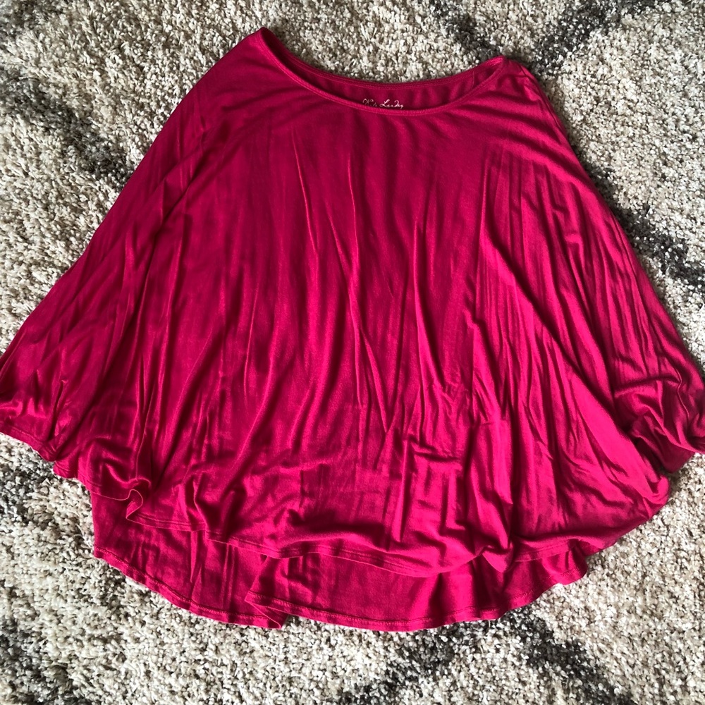 Pink Poncho
